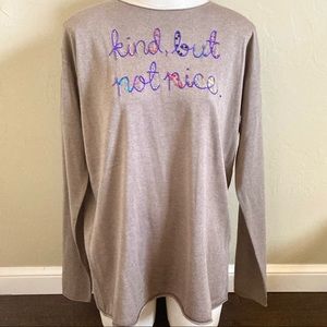 RARE Lingua Franca Cashmere & Silk Embellished Sweater